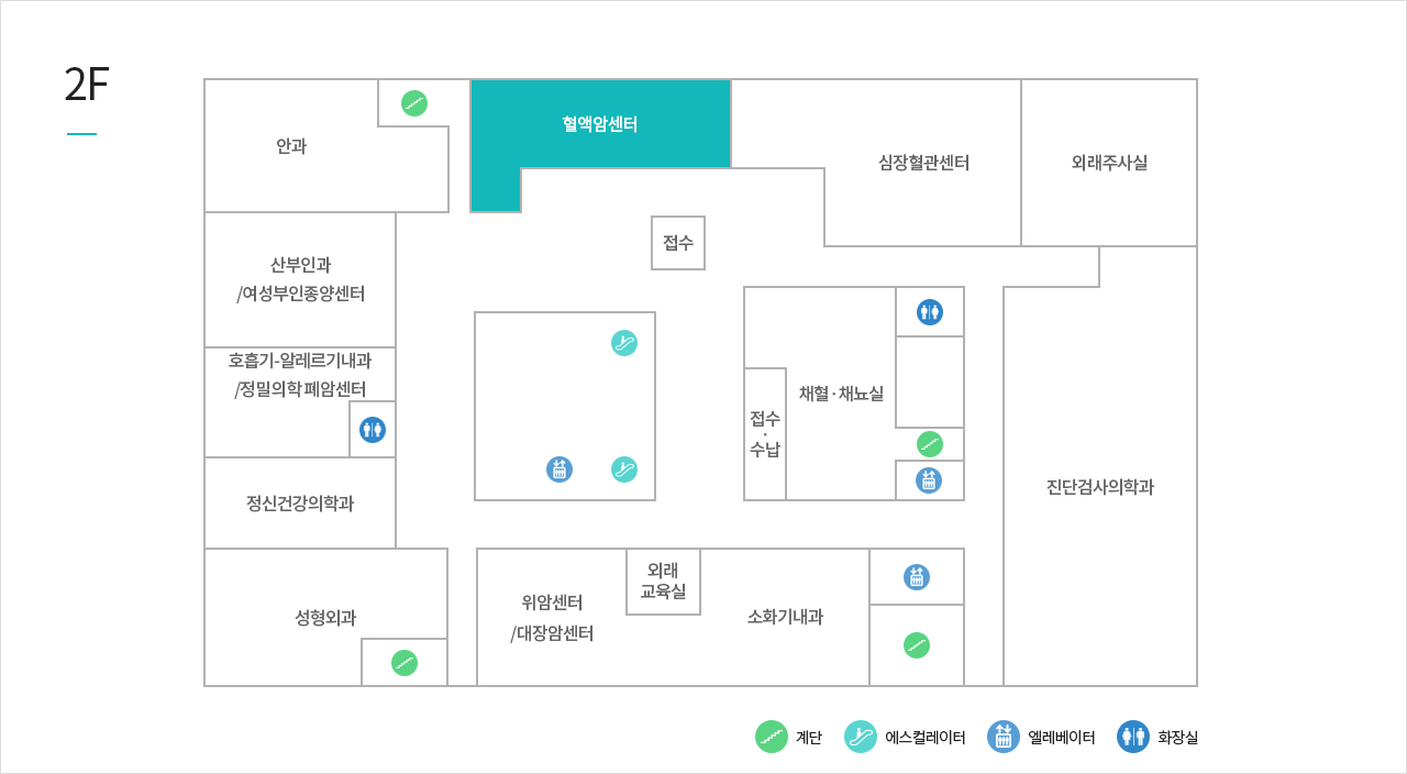 혈액암센터 위치이미지