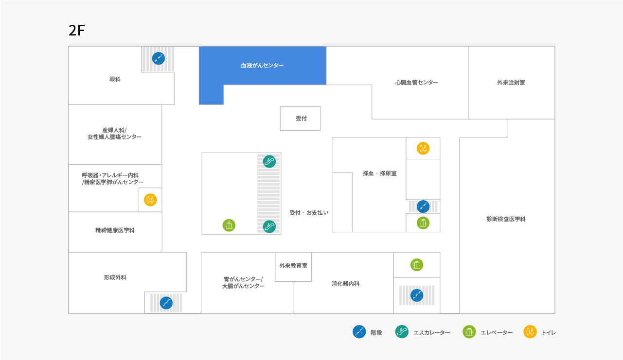 血液がんセンター 위치이미지