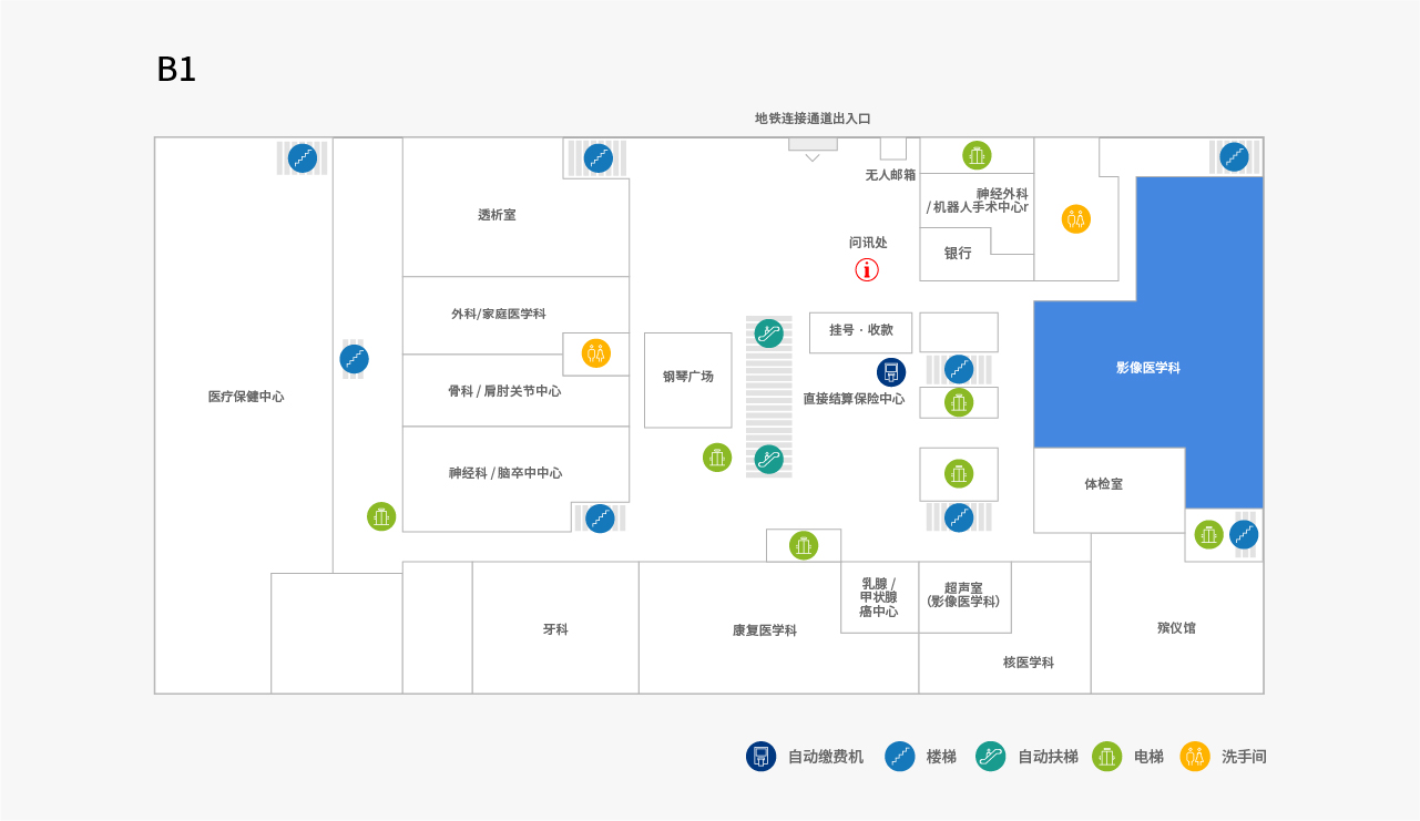 影像医学科 위치이미지