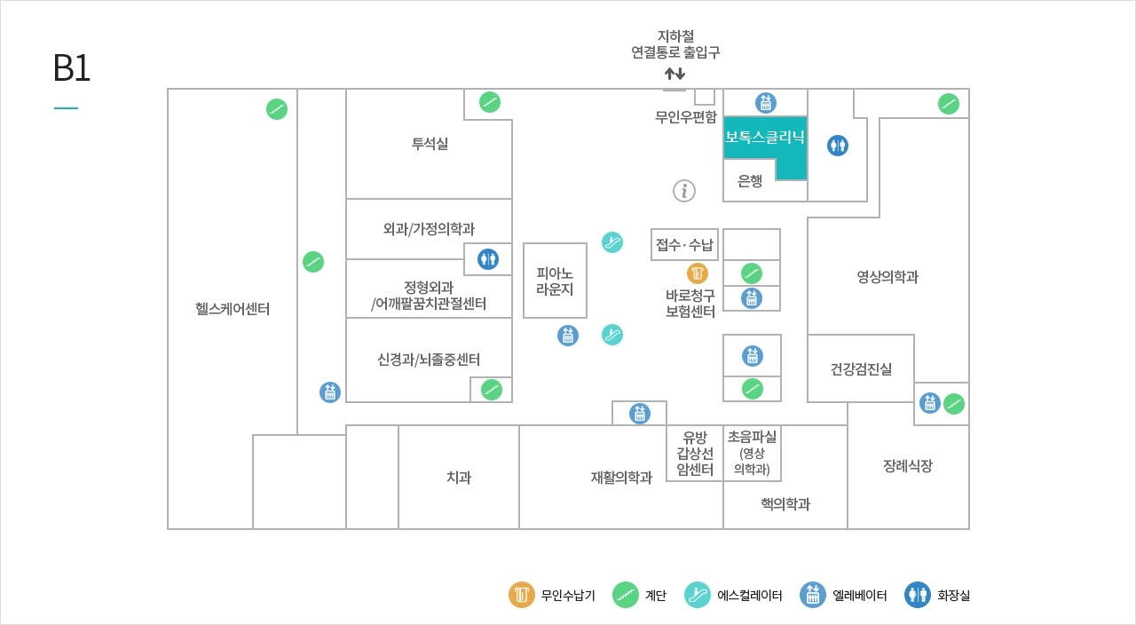 보톡스클리닉 위치이미지