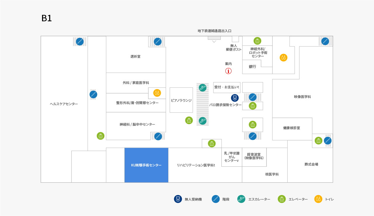 KU両顎手術センター 위치이미지